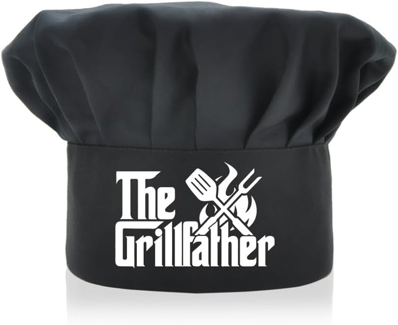 ZBBFSCSB Funny Chef Hat, Adjustable Cooking Hat for Man, Christmas for Men Husband Grandpa Brother - Image 1